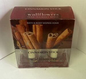 Bath & Body Works Cinnamon Stick Wallflowers Home Fragrance Refills, 2-Pack (1.6 fl oz total)