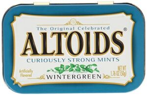 Altoids Wintergreen Curiously Strong Mints 1.76 oz (Pack of 4)