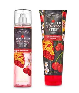 Sugared Cherry Crisp – Ultra Shea Body Cream and Fine Fragrance Mist – Fall 2020 – Bath and Body Works