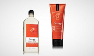 Aromatherapy Energy, Orange & Ginger Set – Body Wash & Cream