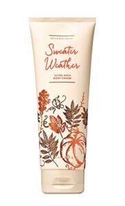 Bath and Body Works Sweater Weather Ultra Shea Body Cream 8 Ounce Fall 2019 Collection