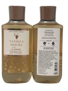 Bath & Body Works Shower Gel Gift Sets For Women 10 Oz 2 Pack (Vanilla Mocha Cream)