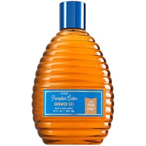 Bath and Body Works Spiced Pumpkin Cider Shower Gel 10 Ounce Honey Comb Bottle