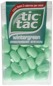 Tic Tac Mint, Wintergreen, Fresh Breath Mints, Perfect Candy Easter Egg and Basket Stuffers, 24 Count