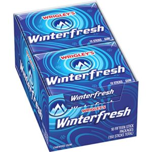 Wrigley’s Winterfresh Gum 15-Stick Pack (10 packs) 15 Count