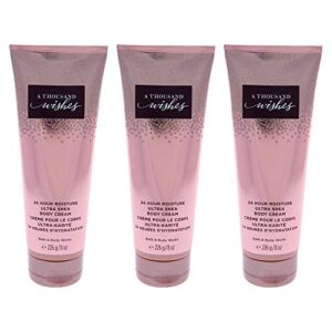 A Thousand Wishes Ultra Shea Body Cream by Bath and Body Works for Women – 8 oz Body Cream – Pack of 3