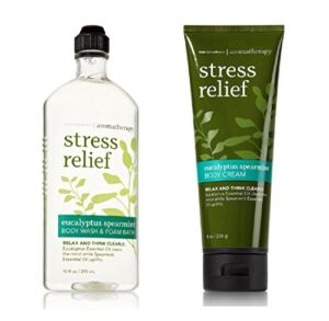 Bath and Bodyworks Stress Relief Eucalyptus Spearmint Gift Set