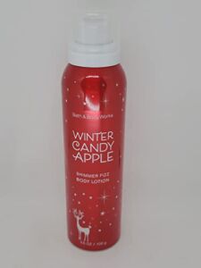 Bath and Body Works Winter Candy Apple Shimmer Fizz Body Lotion 3.5 Ounce (2018 Edition)