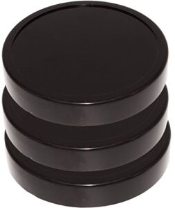 Blendin Black Jar Lid, Compatible with Original Magic Bullet Blender Juicer 250W MB1001 (3 Pack)
