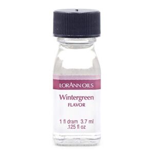 LorAnn Wintergreen SS Flavor, 1 dram bottle (.0125 fl oz – 3.7ml – 1 teaspoon)