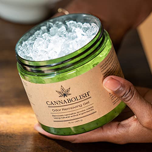 Cannabolish Wintergreen Odor Removing Gel 7 oz + 15 oz Bonus Pack | The Storepaperoomates Retail Market - Fast Affordable Shopping