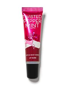 Bath Body Works Shimmer Lip Gloss Twisted Peppermint