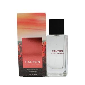 BBW – Bath and Body – Canyon Men’s Collection Cologne 3.4fl oz / 180ml (Pack of 1)