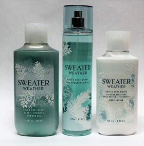 Bath and Body Works – Sweater Weather – Daily Trio – Winter – 2020