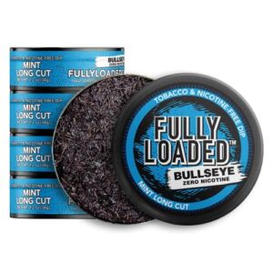 Fully Loaded Chew – 5 Pack – Tobacco and Nicotine Free Mint Flavored Dip. Tobacco free dip & pouches help quit dipping, quit chewing.Herbal dip to replace snuff, chew, dip and smokeless tobacco.