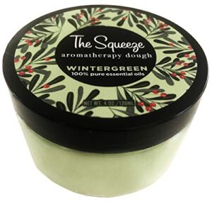 Holiday Aromatherapy Therapy Dough The Squeeze Wintergreen — Made with 100% Essential Oils Stocking Stuffer