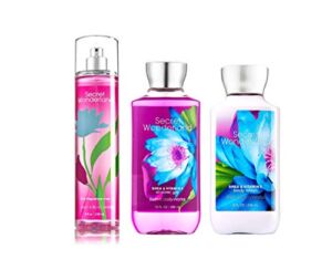 3 Piece Bath & Body Works Secret Wonderland Fragrance Gift Set- Body Lotion, Shower Gel, and Fragrance Mist (Secret Wonderland)
