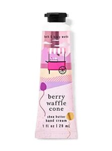 Bath & Body Works Berry Waffle Cone Travel SIze Hand Cream 1oz (Berry Waffle Cone)