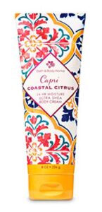 Bath and Body Works Capri Coastal Citrus Ultra Shea Body Cream 8 0z
