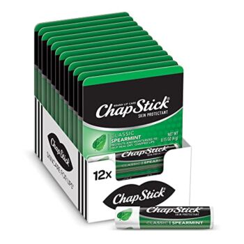 ChapStick Classic Spearmint Lip Balm Tubes, Spearmint ChapStick for Lip Care – 0.15 Oz (Pack of 12) | The Storepaperoomates Retail Market - Fast Affordable Shopping