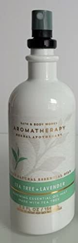 Bath and Body Works Aromatherapy Herbal Apothecary Tea Tree Plus Lavender Renewing Essential Oil Mist Made with Tea Tree 5.3 Ounce | The Storepaperoomates Retail Market - Fast Affordable Shopping