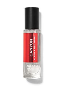 Bath and Body Works Men’s Collection Canyon Mini Cologne Spray 0.5 Fluid Ounce (Canyon)