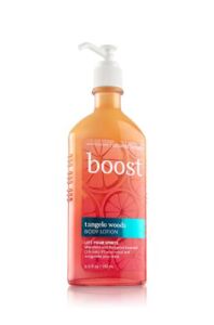 Bath & Body Works Aromatherapy ~Boost ~Tangelo Woods~Body Lotion 6.5 oz (192 ML)