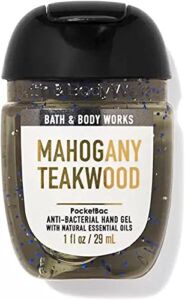 Bath Body Works PocketBac Hand Gel Sanitizer Mahogany Teakwood