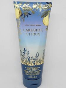 Bath and Body Works Lakeside Citrus Ultimate Hydration Body Cream with Hyaluronic Acid – 24 Hour Moisture – 8oz