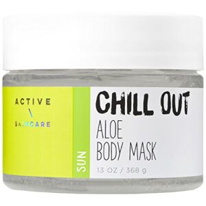 Bath and Body Works Active Skincare CHILL OUT Aloe Body Mask 13 Ounce