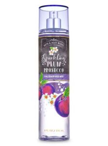 Bath and Body Works Sparkling Plum Prosecco Fine Fragrance Mist 8 Ounce Full Size Fall 2020 Collection