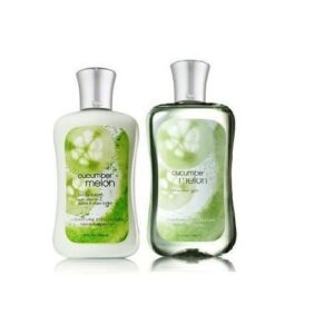 Bath & Body Works Signature Collection Cucumber Melon Gift Set ~ Shower Gel & Body Lotion. Lot of 2