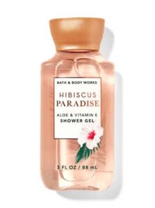 Bath & Body Works Hibiscus Paradise Travel Size Shower Gel 3.0 oz (Hibiscus Paradise)