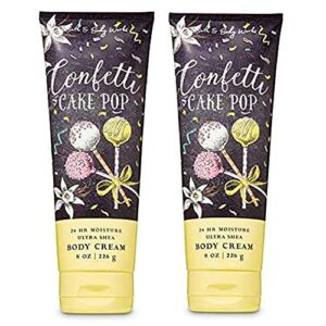 Bath & Body Works Confetti Cake Pop Body Cream Set