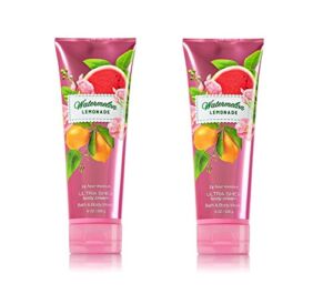 2PK Bath & Body Works Ultra Shea Cream Watermelon Lemonade