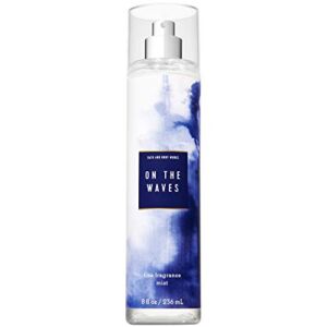 Bath and Body Works ON THE WAVES Fine Fragrance Mist 8 Fluid Ounce (2019 Limited Edition)