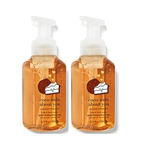 Bath & Body Works Gentle Foaming Hand Soap 8.75 Ounce 2-Pack (Coconut Cream Pie)