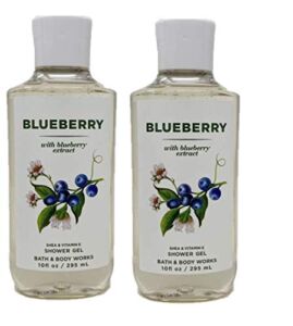 Bath and Body Works Blueberry Lot of 2 Shower Gels – Full Size