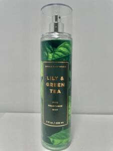 Bath and Body Works LILY & GREEN TEA Fine Fragrance Mist – Full Size