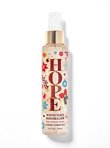 Bath & Body Works HOPE Winter Peach Marshmallow Diamond Shimmer Mist – Full Size | The Storepaperoomates Retail Market - Fast Affordable Shopping