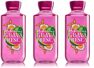 Bath and Body Works Hibiscus Guava Fresca – Lot of three Shower Gel – Full Size