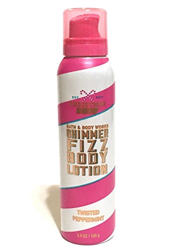 Bath & Body Works Shimmer Fizz Lotion Twisted Peppermint | The Storepaperoomates Retail Market - Fast Affordable Shopping