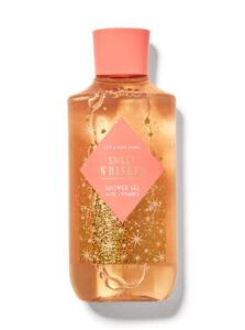 Bath and Body Works Sweet Whiskey Shower Gel Wash 10 Ounce Full Size Pink and Gold Bottle