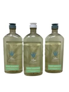 Bath & Body Works Aromatherapy Orange + Sandalwood Body Wash & Foam Bath, Gift Sets 10 fl oz per Bottle (3 Pack) (Orange + Sandalwood)