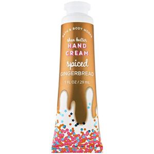 Bath and Body Works SPICED GINGERBREAD Shea Butter Hand Cream 1.0 Fluid Ounce (2019 Holiday Edition)