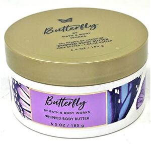 Bath and Body Works Butterfly Body Butter With Shea & Coco Butter Gift Set – 6.5 oz (Butterfly)
