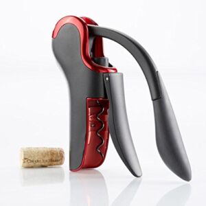 Connoisseur’s Compact Wine Opener with Built-in Foil Cutter