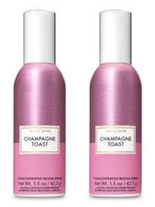 Bath and Body Works 2 Pack Champagne Toast Concentrated Room Spray 1.5 Oz.