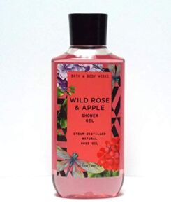 Bath and Body Works Wild Rose & Apple Shower Gel 10 Fluid Ounce