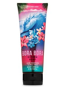 Bath and Body Works BORA BORA – CITRUS SURF Ultra Shea Body Cream 8 Ounce (2020 Edition)
